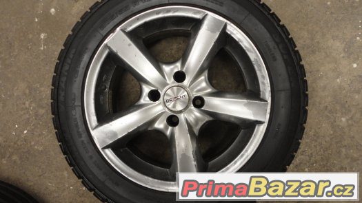 4x alu kola Dezent R16 4x108 + 4x pneu 205/55/R16