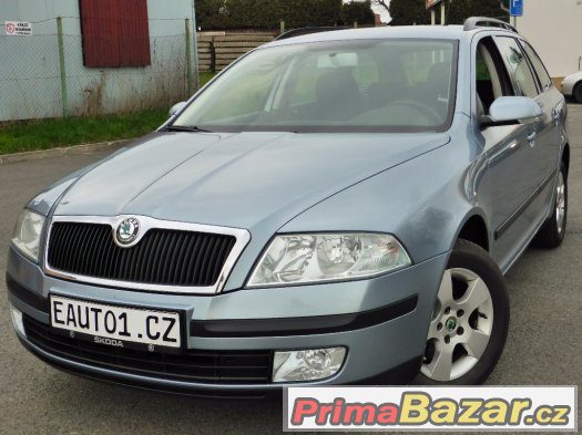 ŠKODA OCTAVIA2 1.9TDI 77kW ESP EDS ASR PDC 10xBAG JUMBOBOX ✔