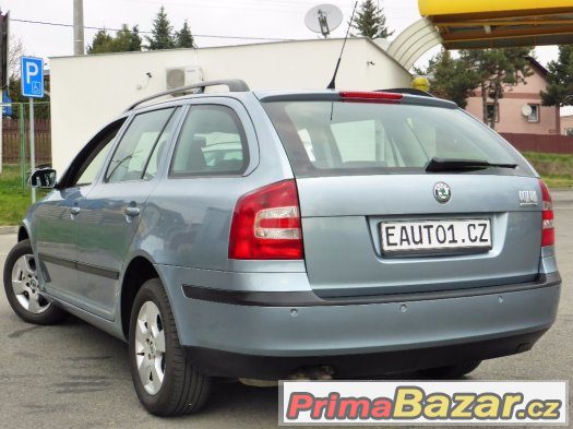 ŠKODA OCTAVIA2 1.9TDI 77kW ESP EDS ASR PDC 10xBAG JUMBOBOX ✔