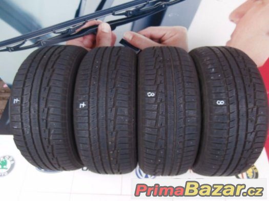 4x zimní pneumatiky Nokian 225/50 R17 98V 99%