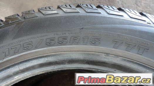 2x zimní pneumatiky Maxxis 175/55/R15