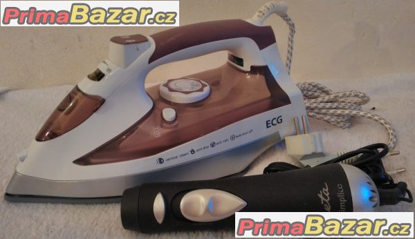Napařovací žehlička ECG NZ 260 - nová + DÁREK!!! Napařovací žehlička ECG NZ 260 - nová + DÁREK!!!