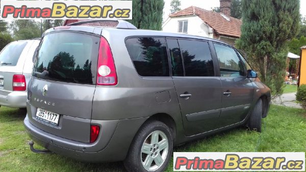 Renault Grand Espace 2.2 dci 110kw 192000km r.v.2005 nová STK