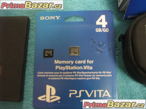 Prodám PS vita OLED displej 3G + WiFi....K tomu.....2 ks 4GB karta ( jedna ještě v originál obalu).......3 ks HraTrave kit