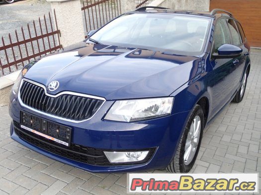 Škoda Octavia III combi 1.6TDi Koup.ČR,1maj,V ZÁRUCE 97tkm