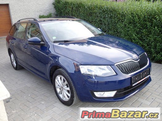 Škoda Octavia III combi 1.6TDi Koup.ČR,1maj,V ZÁRUCE 97tkm