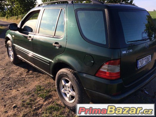 Mercedes ML 270cdi 2001 290xxxKM + chip