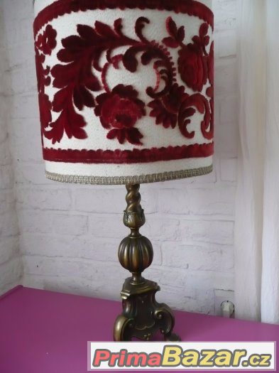 Stolní mosazná lampa Stolní mosazná lampa