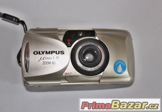 fotoaparát Olympus mju II, zoom 80 fotoaparát Olympus mju II, zoom 80
