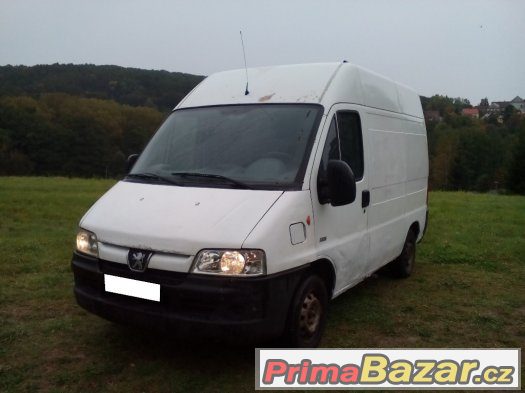 PEUGEOT BOXER ROK 2004 2.0 HDI PLNĚ POJÍZDNÝ