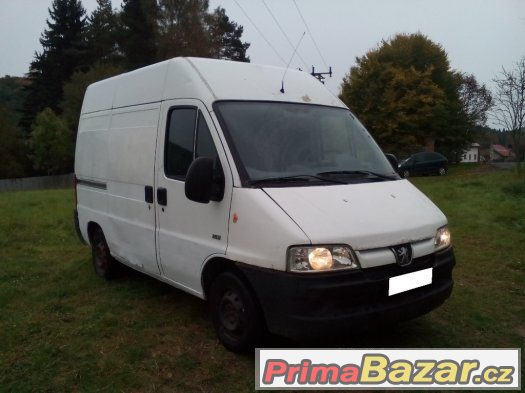 PEUGEOT BOXER ROK 2004 2.0 HDI PLNĚ POJÍZDNÝ