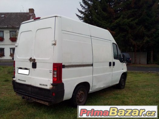 PEUGEOT BOXER ROK 2004 2.0 HDI PLNĚ POJÍZDNÝ