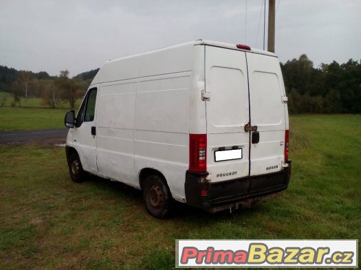 PEUGEOT BOXER ROK 2004 2.0 HDI PLNĚ POJÍZDNÝ