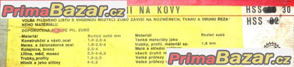 PILOVÝ LIST NA KOV 500x40x2-4 RAPID EXTRA Pilana PILOVÝ LIST NA KOV 500x40x2-4 RAPID EXTRA Pilana