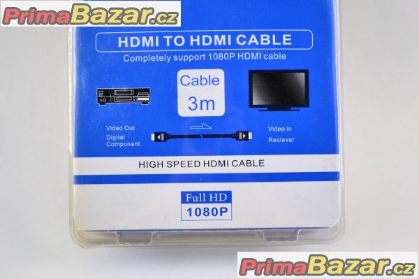 !!AKCE!!HDMI kabel 3 a 5m za stejnou cenu