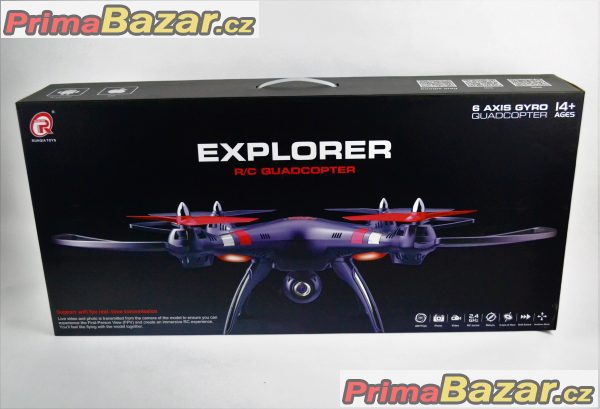 Dron s kamerou EXPLORER 4ch 24g Quadcopter
