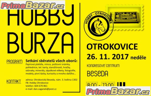 Hobby burza v Otrokovicích, 26.11.2017