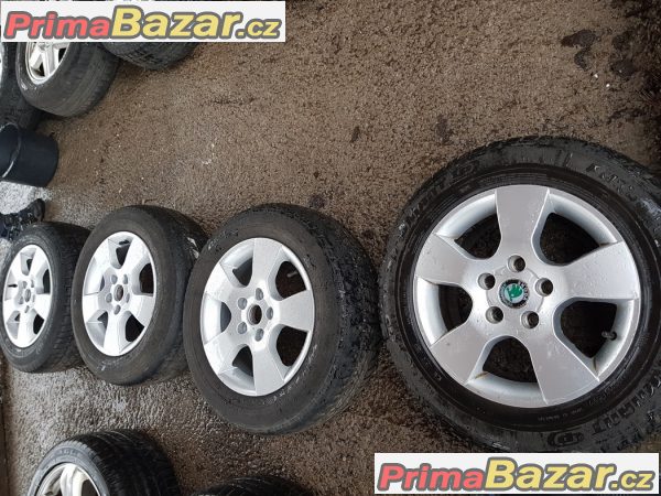 sada alu kol Škoda octavia 2 1Z0601025 5x112 6.5jx15 et50