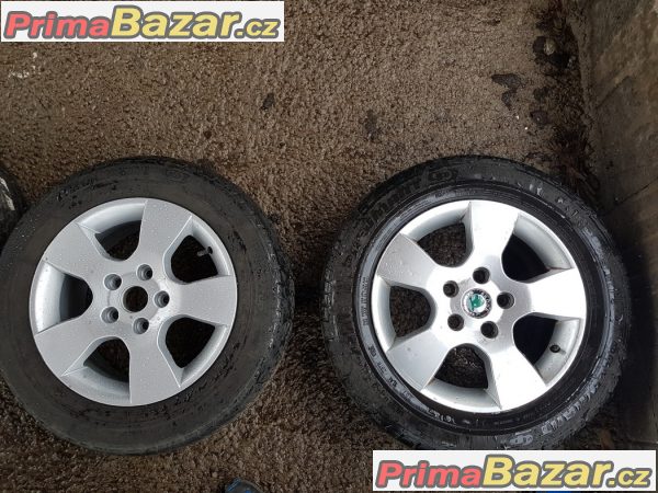 sada alu kol Škoda octavia 2 1Z0601025 5x112 6.5jx15 et50