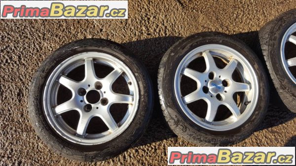 sada Alutec s pneu 60% a 30%  4x100 7jx15 et38