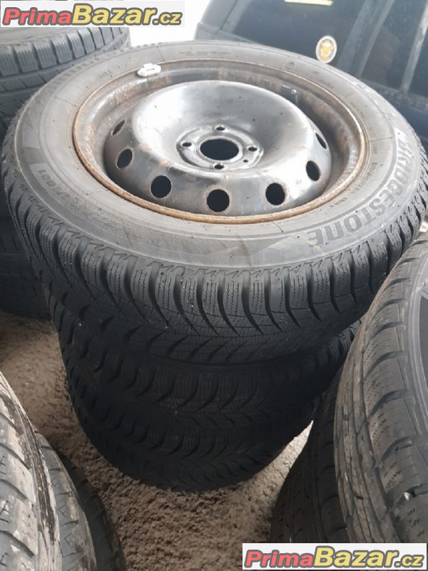 plechove disky plechy s pneu Bridgestone