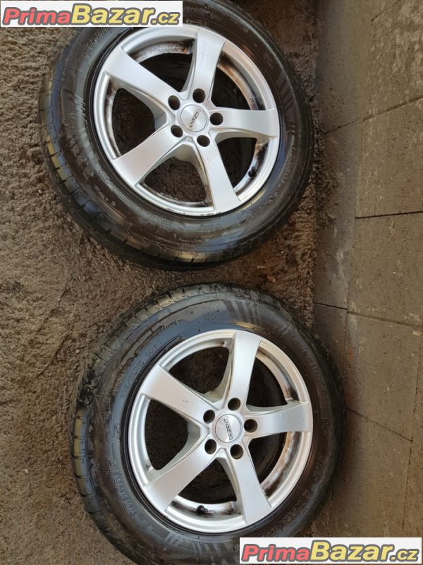 sada alu kola Dezent peugeot ford s pneu dot1314 85%