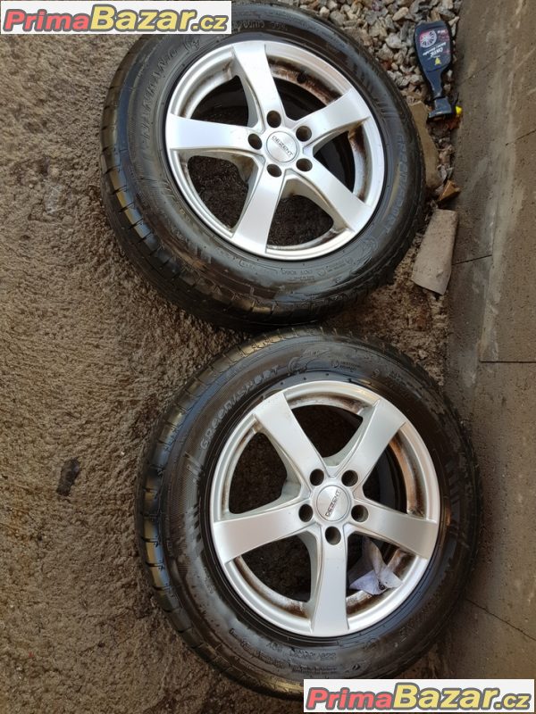 sada alu kola Dezent peugeot ford s pneu dot1314 85%