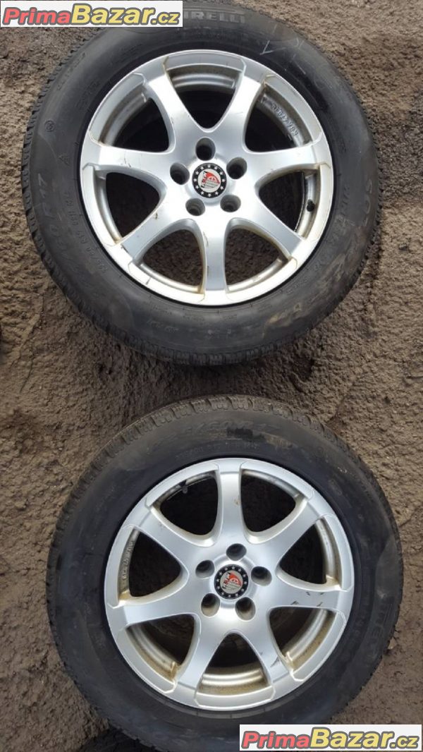 alu kola Anzio bmw t5 5x120 7.5jx17 et38 pneu pirelli 225/60 r