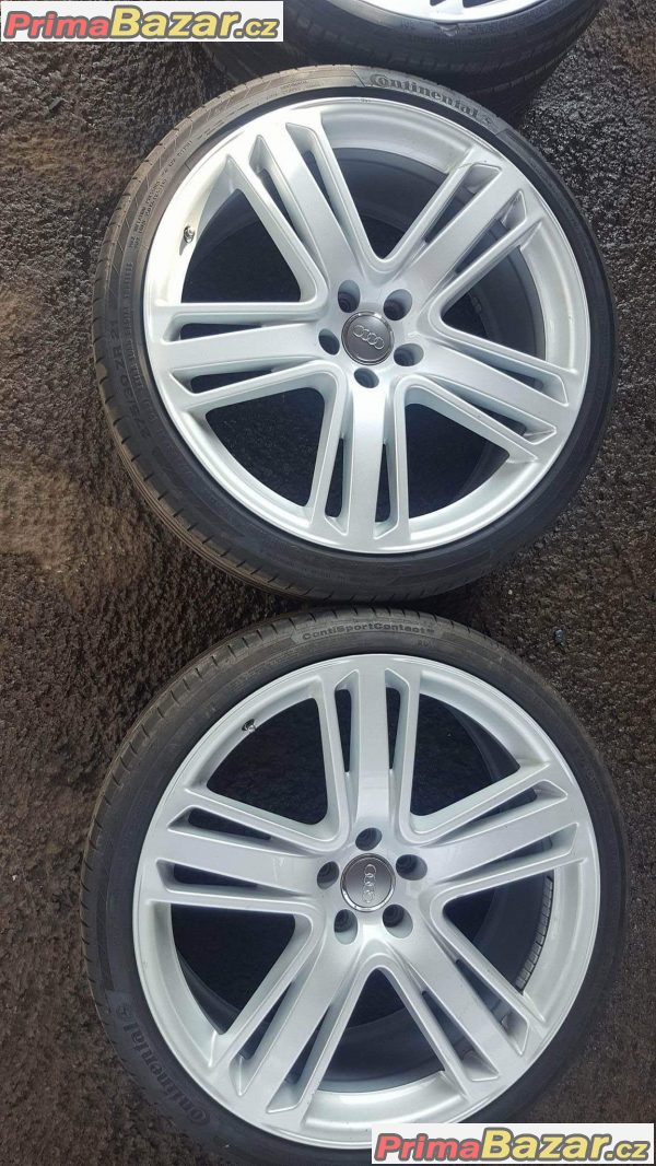 zanovni sada alu kola Audi r21 4H0601025AJ A8 S8 A7 S7 5x112 9jx21 et35