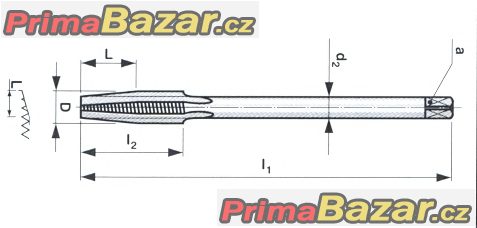 Závitník maticový M5 HSS ČSN 223074 (NOVÝ) ČR