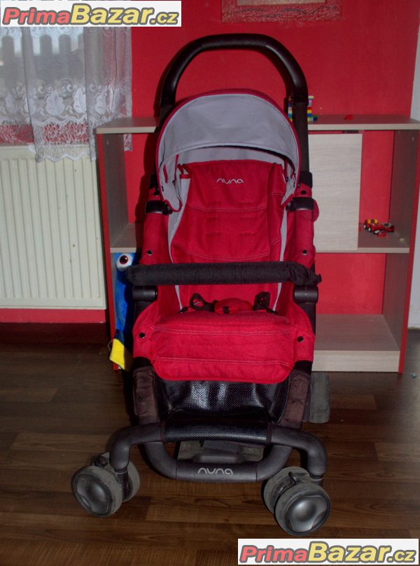 Kočárek NUNA PEPP RED + fusak Kočárek NUNA PEPP RED + fusak