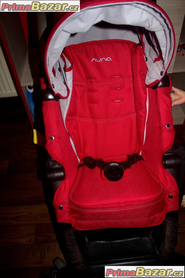 Kočárek NUNA PEPP RED + fusak Kočárek NUNA PEPP RED + fusak