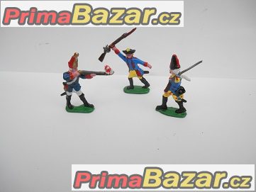 Cínové figurky -vojáci, rytíři, indiáni Cínové figurky -vojáci, rytíři, indiáni