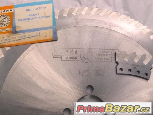 PILOVÝ KOTOUČ SEGMENTOVÝ NA KOV 360/8x50 (NOVÝ) ČR PILOVÝ KOTOUČ SEGMENTOVÝ NA KOV 360/8x50 (NOVÝ) ČR