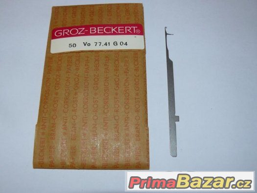 Pletací stroj ODZI - JEHLA PLETACÍ Vo 7741 G04 GROZ-BECKERT Pletací stroj ODZI - JEHLA PLETACÍ Vo 7741 G04 GROZ-BECKERT