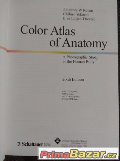 ATLAS ANATOMIE / Color Atlas of Anatomy  Rohen - Yokochi