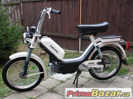 Babetta 210,nový model,po GO motoru,Kartička