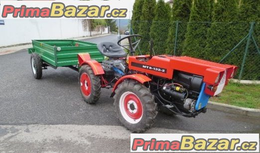 Malotraktor MT8-1322 + příslušenství