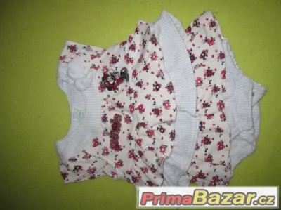 Prodám kojenecké body šatičky vel.0 - 3 měsíc