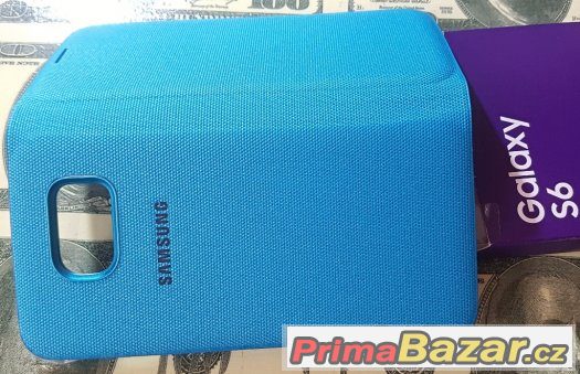 Samsung S6 G920 Pouzdro Knížka Modré