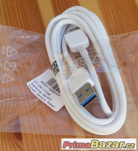 Originální datový kabel Samsung USB 3.0, 21 pin - Note 3, S5