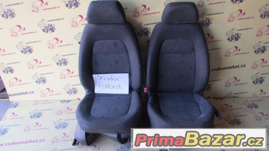 Prodám sadu sedadel Škoda Fabia I