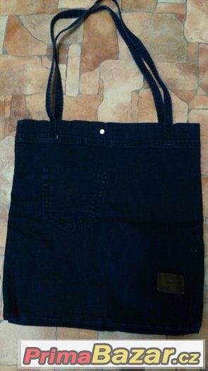 Džínová taška Pepe jeans Džínová taška Pepe jeans