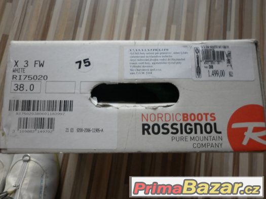 damské boty na běžky zn.Rossignol damské boty na běžky zn.Rossignol