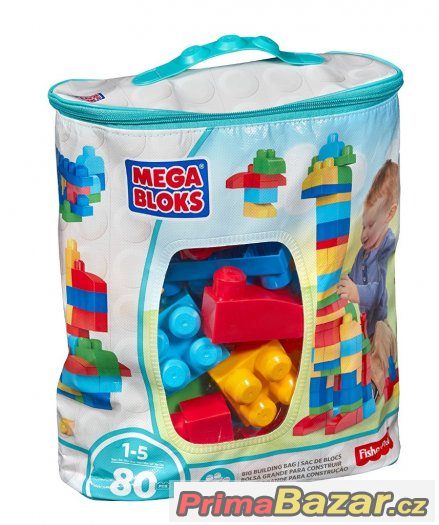 MEGA BLOKS First Builders BIG BAG PYTEL 80ks