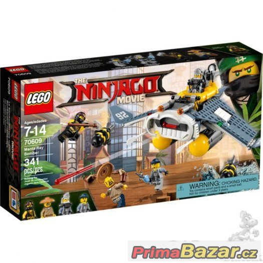 LEGO® Ninjago 70609 Bombardér Manta Ray + LEGO® 71019 Ninjag