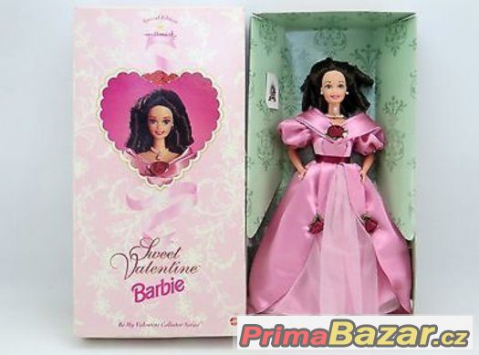 Sběratelská barbie Sweet Valentine