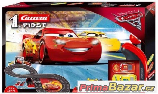 AUTODRAHA CARRERA 1.First CARS3 Disney Pixar 63010