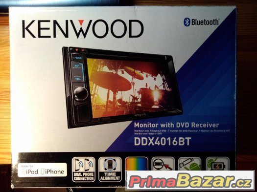 2DIN autorádio Kenwood DDX4016BT