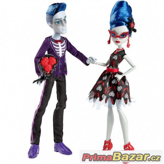 MONSTER HIGH 2pack SLO MO MORTAWICH+GHOULIA YELPS